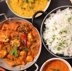 assorted indian dish
